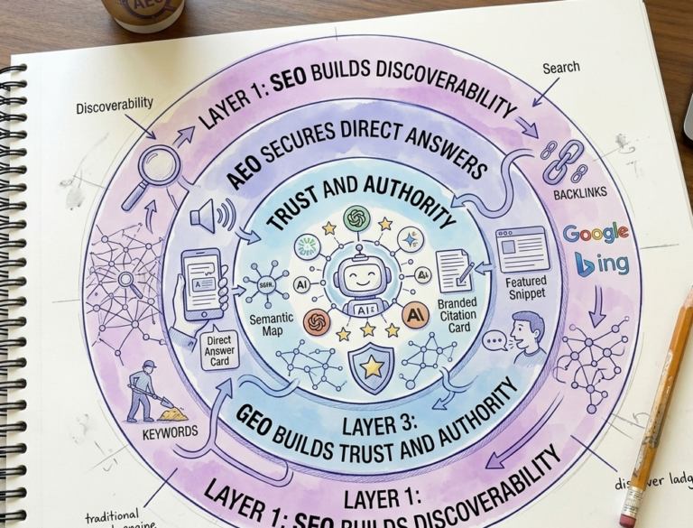 Layer of AI seo