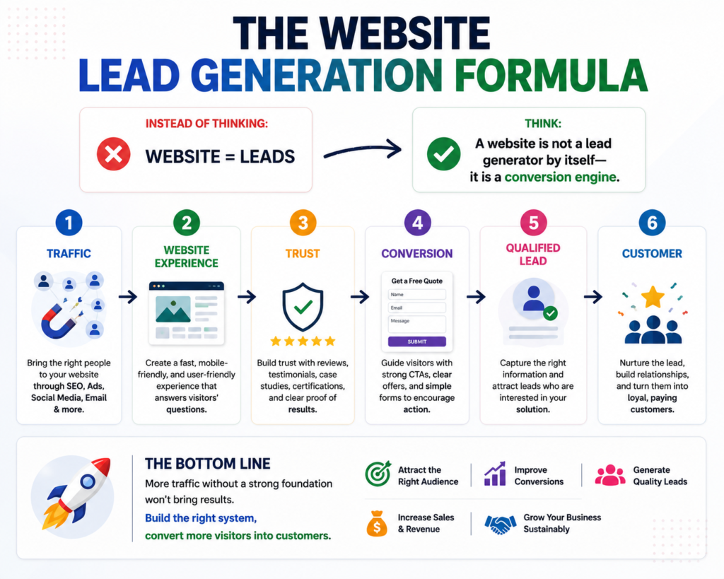 The Website Lead Generation Formula